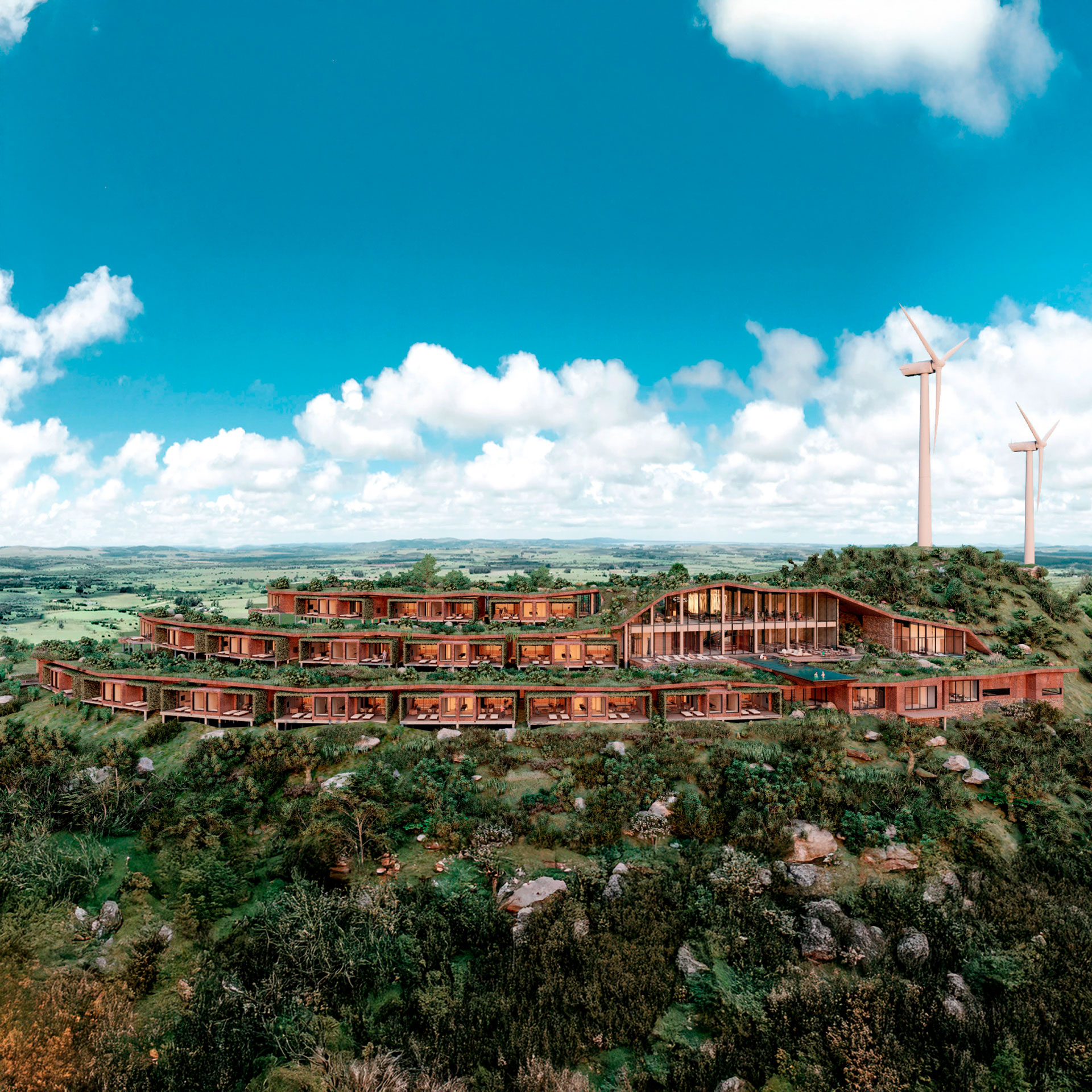 AKEN SPIRIT Viña Edén Wine Resort - Render