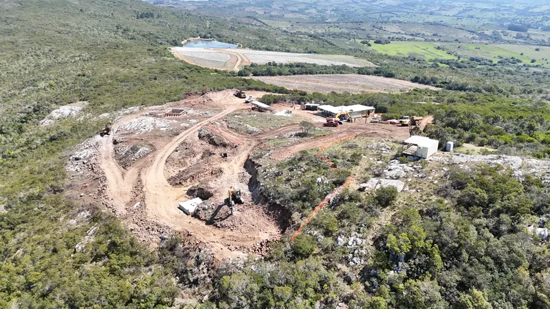 Vista general de la obra